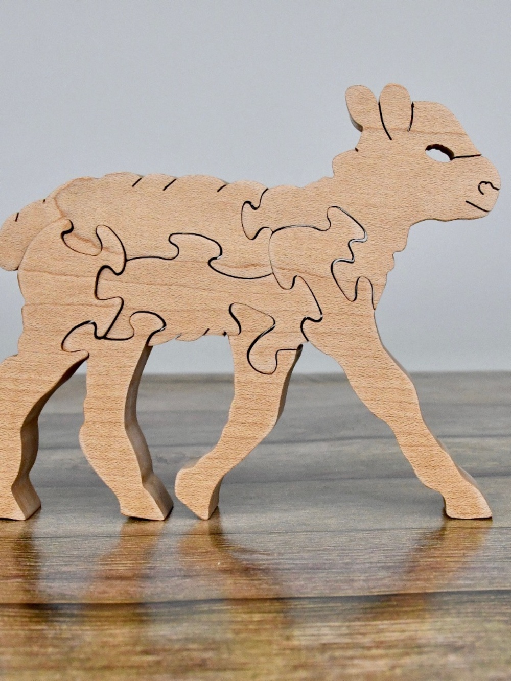 Handcrafted Lamb Puzzle